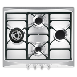 Placa gas SMEG SR264XGH2 But/Nat