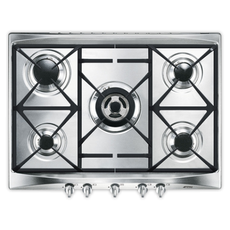 Placa gas SMEG SR275XGH2 But/Nat