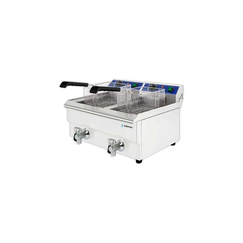 Freidora INDUSTRIAL EDENOX TF-10-D S1
