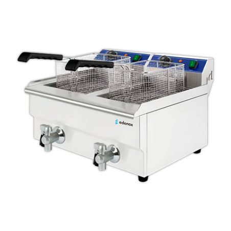 Freidora INDUSTRIAL EDENOX TF-10-D S1