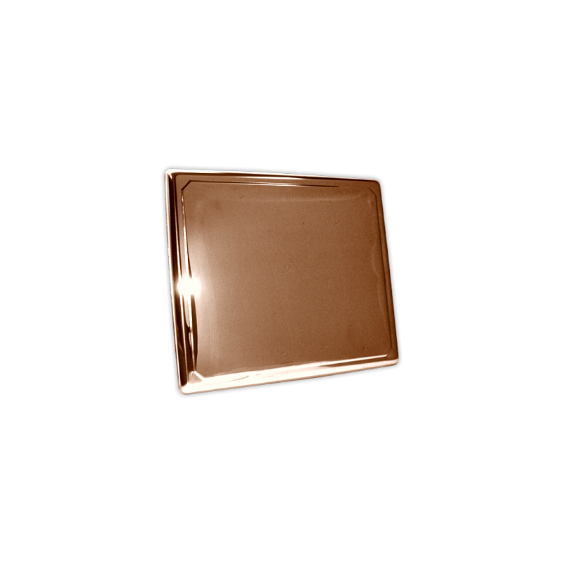 Tapa vitroceramica [] MARROM lisa