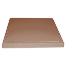 Tapa encimera [] MARRON lisa