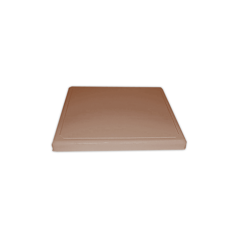 Tapa encimera [] MARRON lisa