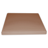 Tapa encimera [] MARRON lisa