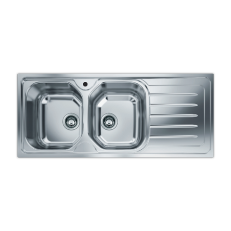Fregadero MEPAMSA CUADRO 116.50 DER Inox | APLIUM