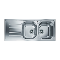 Fregadero MEPAMSA CUADRO 116.50 IZQ Inox