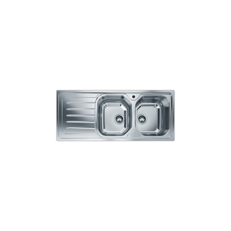 Fregadero MEPAMSA CUADRO 116.50 IZQ Inox