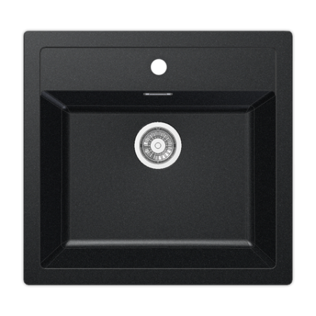 Fregadero MEPAMSA CUBO 56.53 Negro