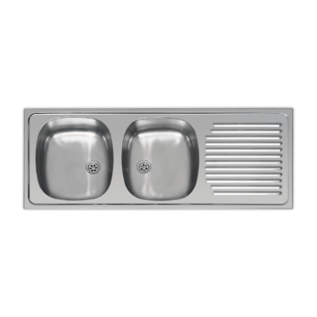 Fregadero PRACTIC FI ARES 2SE 120X45 VG