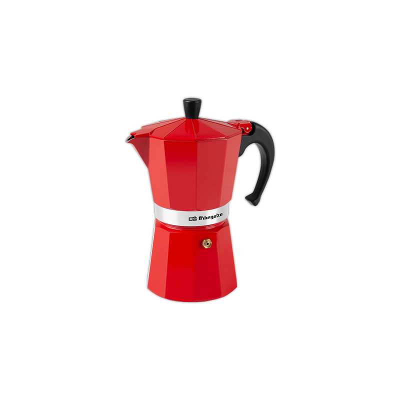 Cafetera italiana ORBEGOZO KFR940 A Rojo