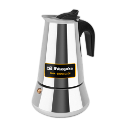 Cafetera italiana inox ORBEGOZO KFI660A
