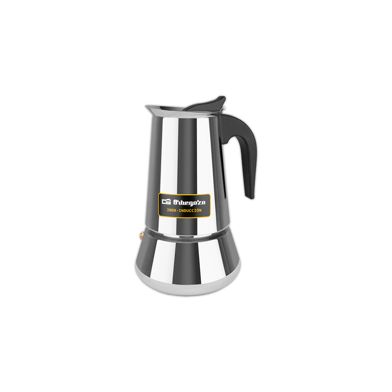 Cafetera italiana inox ORBEGOZO KFI960