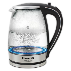 Hervidor de agua TAURUS AROA GLASS