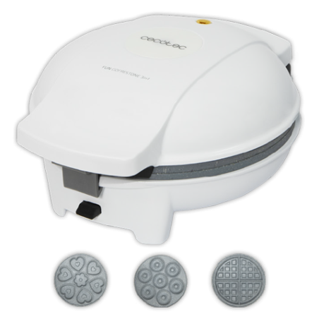 Gofrera CECOTEC FUN GOFRESTONE 3 IN 1