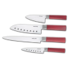 Set 4 Cuchillos Santoku CECOTEC