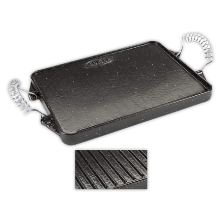 Plancha de hierro fundido esmaltada