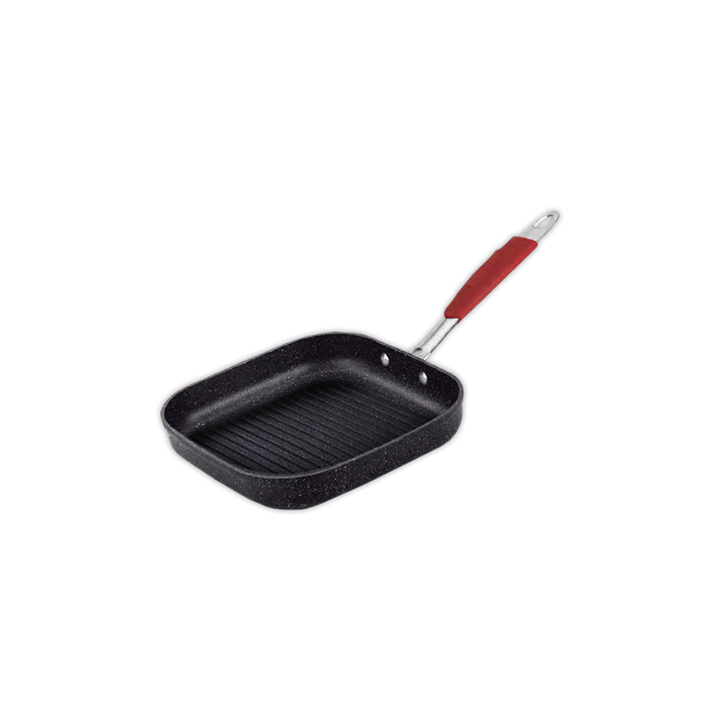 Grill con rayas MONIX 28x28cm Xtrem