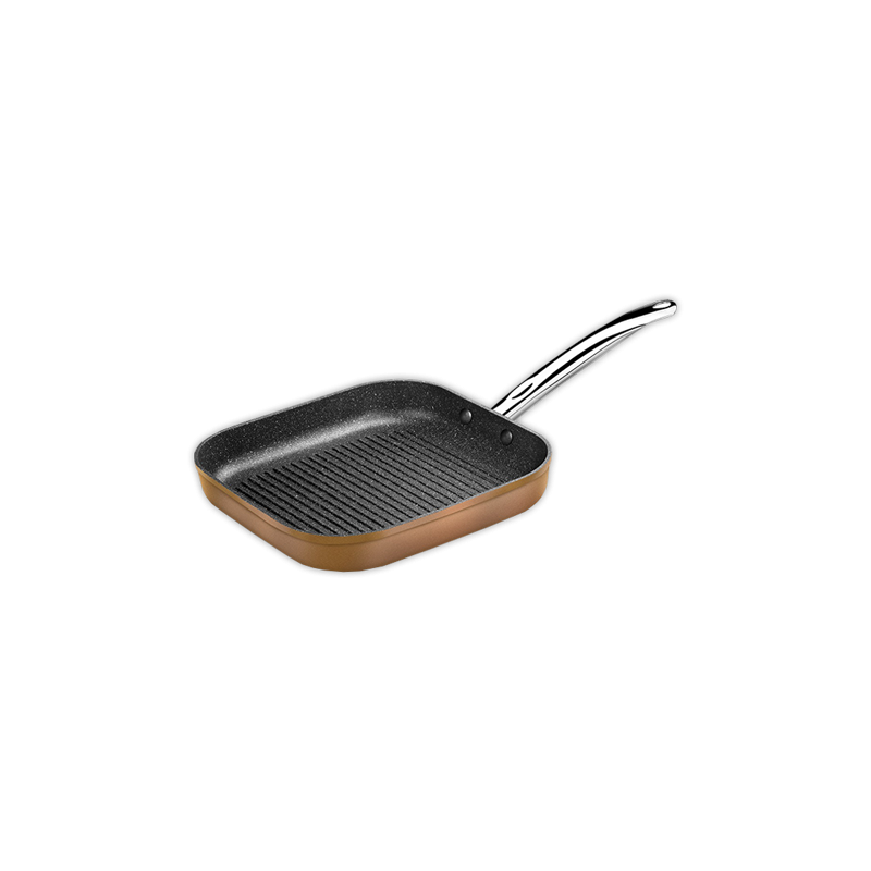 Grill con rayas MONIX 28cm COOPER