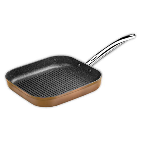 Grill con rayas MONIX 28cm COOPER