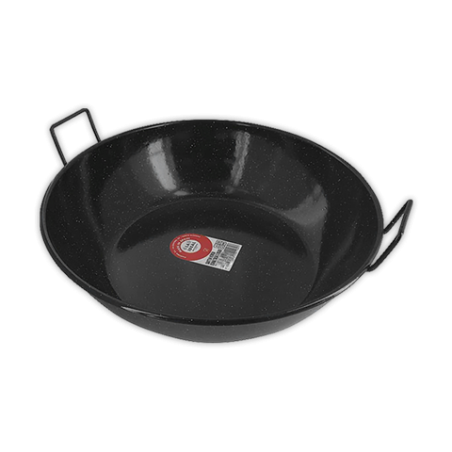 Paella honda esmaltada 30 cm