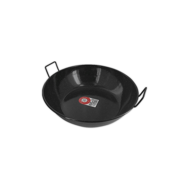 Paella honda esmaltada 50 cm