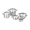 Bateria cocina BRA 5 piezas PROFESIONAL
