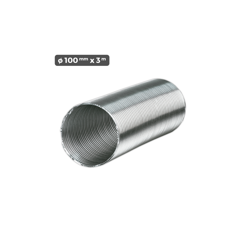 Tubo extensible 3 m diametro 100 mm