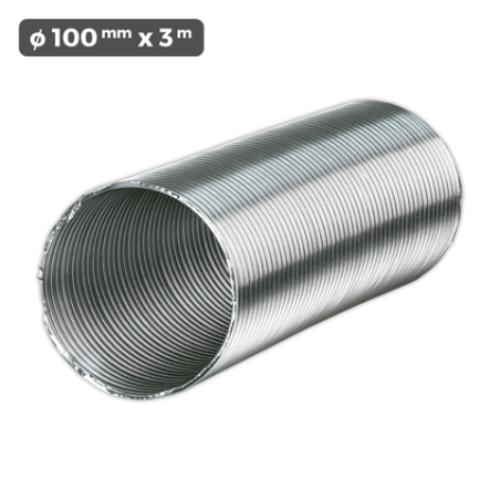 Tubo extensible 3 m diametro 100 mm