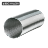 Tubo extensible 3 m diametro 100 mm
