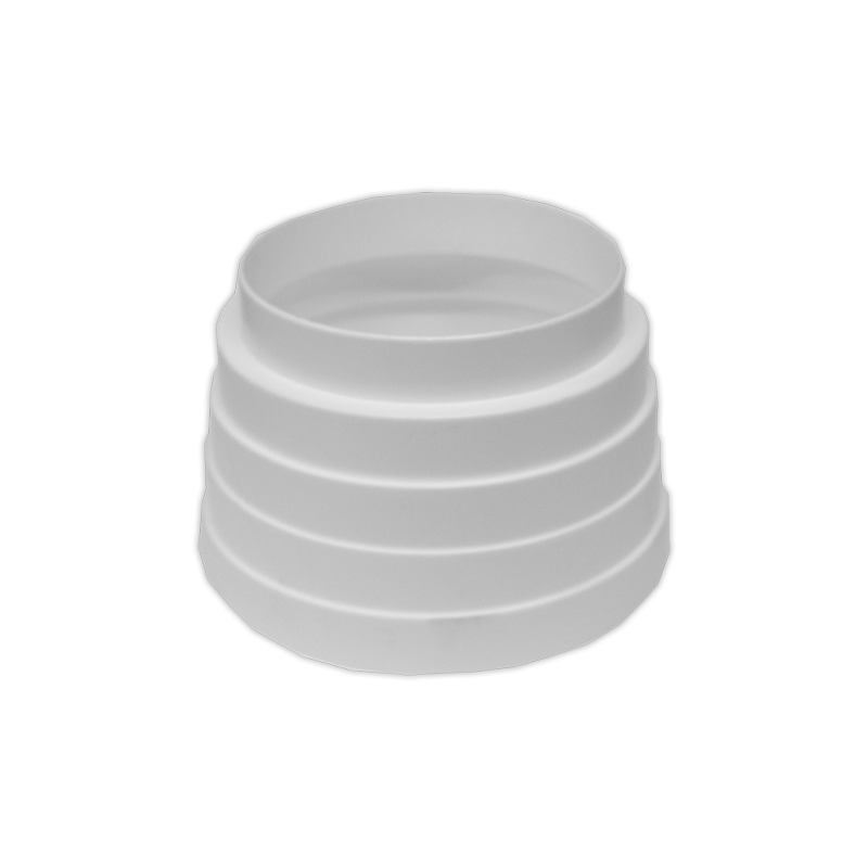 Tubo reductor diametro 125 a 100 mm