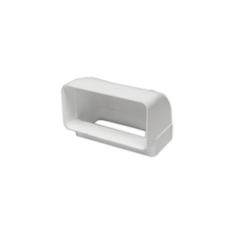Codo 90° vertical rectangular 110x55 mm