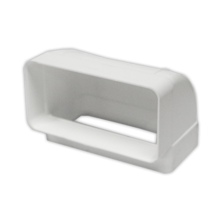 Codo 90° vertical rectangular 110x55 mm