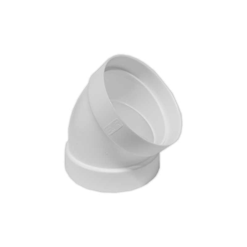 Codo 45° diametro 100 mm