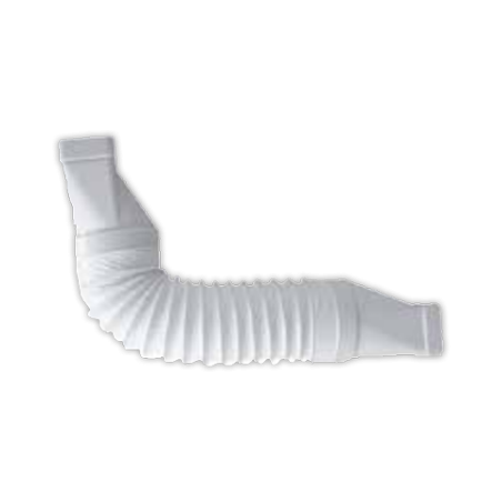 Codo flexible 0,5 m rectangul. 110x55 mm