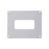 Remate pared rectangular 110x55 mm