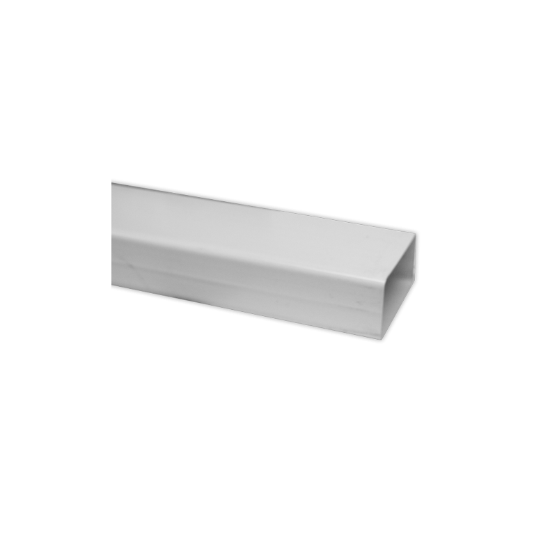 Tubo rigido 1.5 m rectangular 150x75 mm