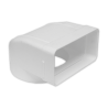 Codo 90° diametro 120 mm / 150x75 mm