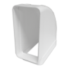 Codo 90° horizontal rectangul. 150x75 mm