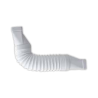 Codo flexible 0,5 m rectangul. 150x75 mm