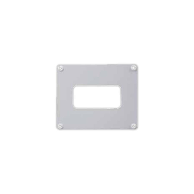 Remate pared rectangular 150x75 mm