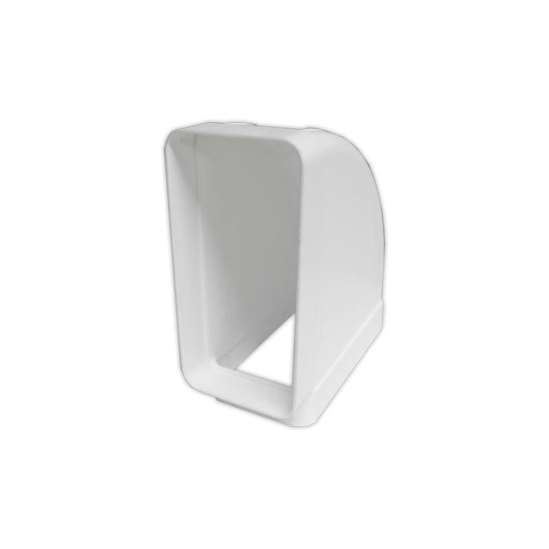 Codo 90° horizontal rectangul. 170x90 mm