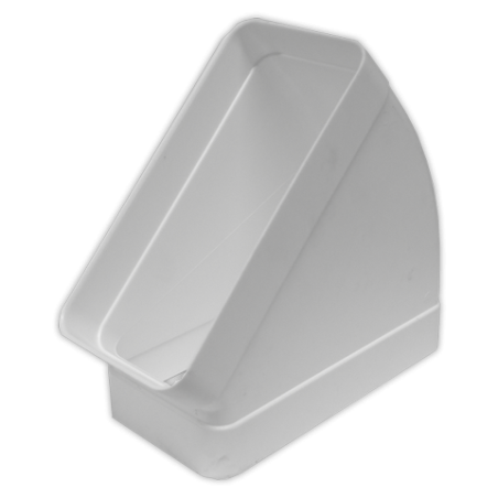 Codo 45° horizontal rectangul. 170x90 mm