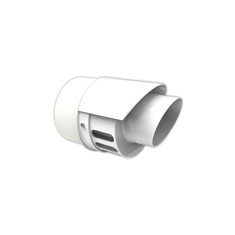 Terminal coaxial horizontal FIG Ø 80/125