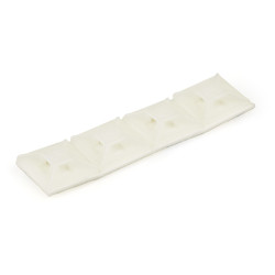 100 Cable Tie Mounts - Adhesive Tape