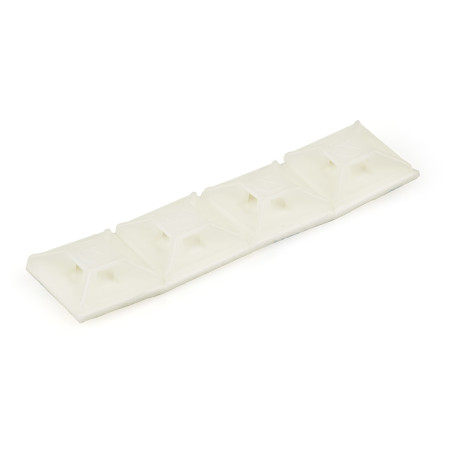 100 Cable Tie Mounts - Adhesive Tape