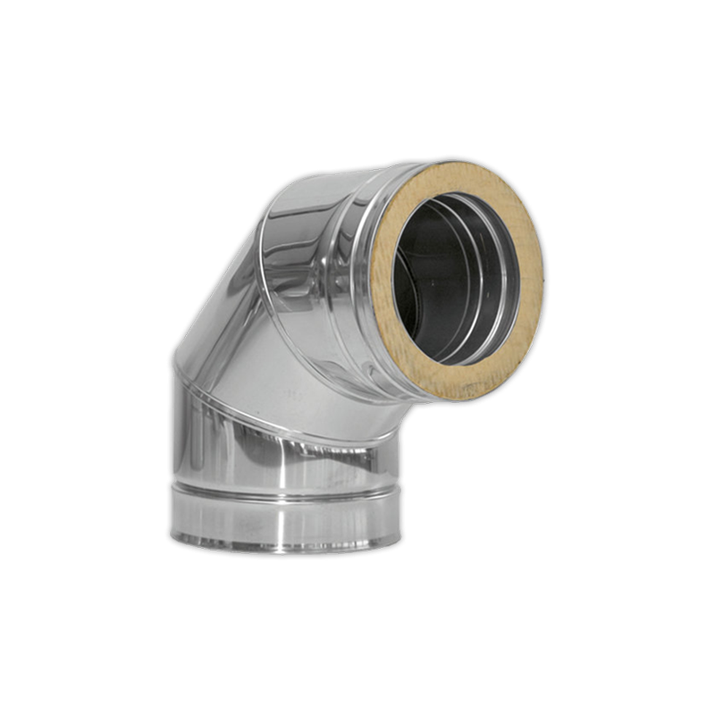 Codo DINAK Ø 125 mm M/H 90°
