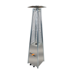 Estufa exterior COMGAS PIRAMIDE PLATA | APLIUM