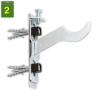 Soporte radiador regulable (Ferroli)