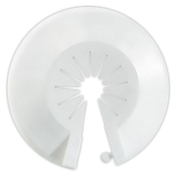 Placa embellecedora de pared 1 tubo