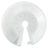 Placa embellecedora de pared 1 tubo